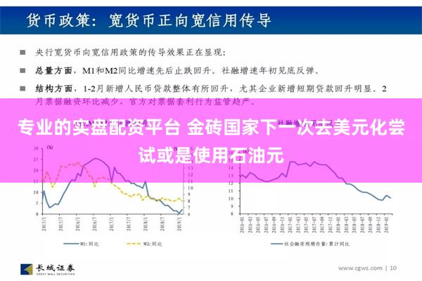 专业的实盘配资平台 金砖国家下一次去美元化尝试或是使用石油元