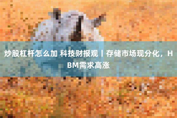 炒股杠杆怎么加 科技财报观丨存储市场现分化，HBM需求高涨