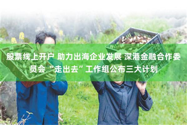 股票线上开户 助力出海企业发展 深港金融合作委员会 “走出去”工作组公布三大计划